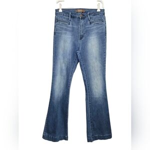 Leith High-Rise Flare Jeans Sz 29 or 8 30" Waist / 29" Inseam / 10.5" Rise